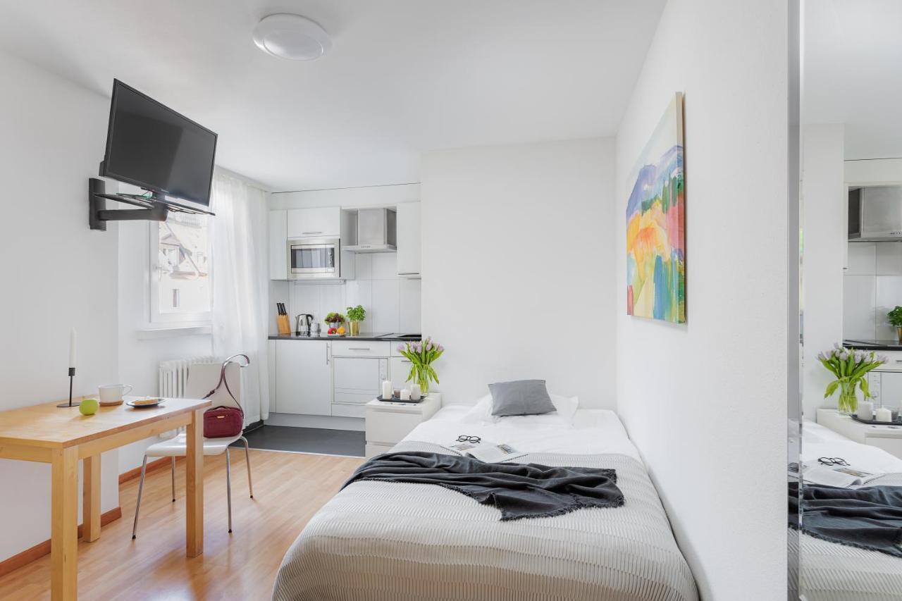 Swiss Star Zurich Sihlfeld - Self Check-In Apartment Luaran gambar