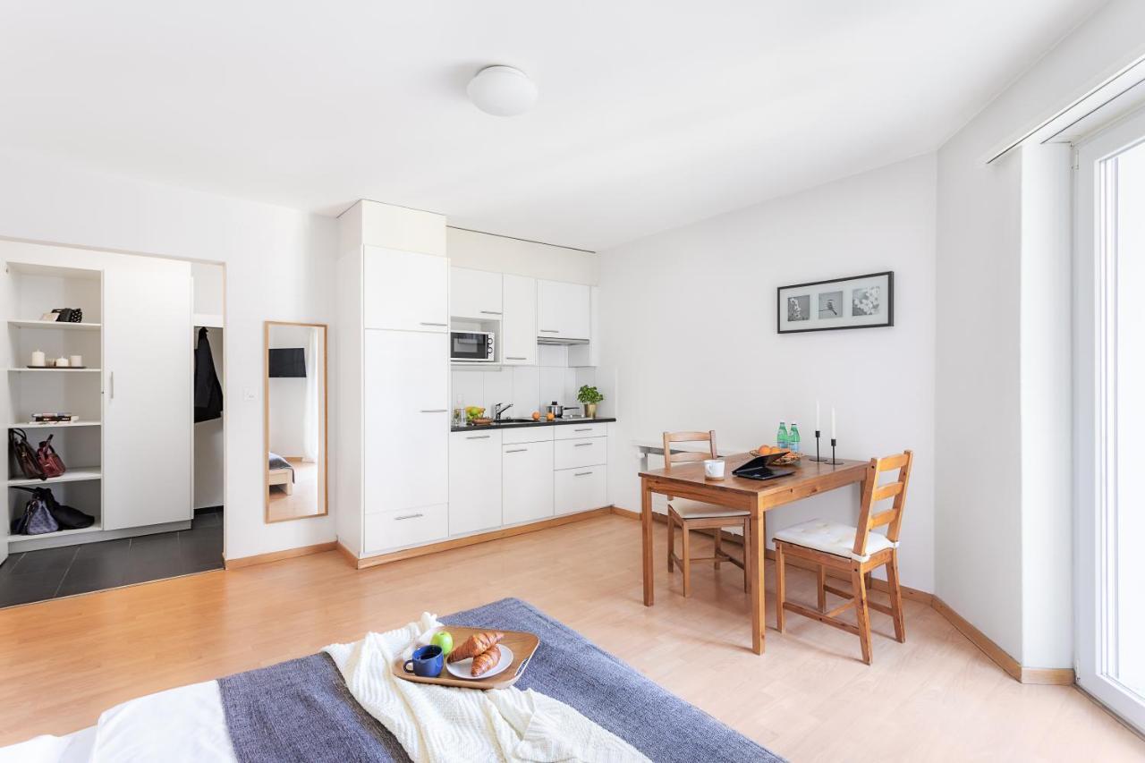 Swiss Star Zurich Sihlfeld - Self Check-In Apartment Luaran gambar